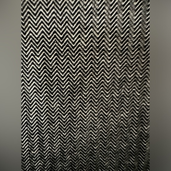 FRENCH CONNECTION NWT Size 2 Body Con Fitted Knee Length Black Houndstooth Dress - Picture 4 of 9